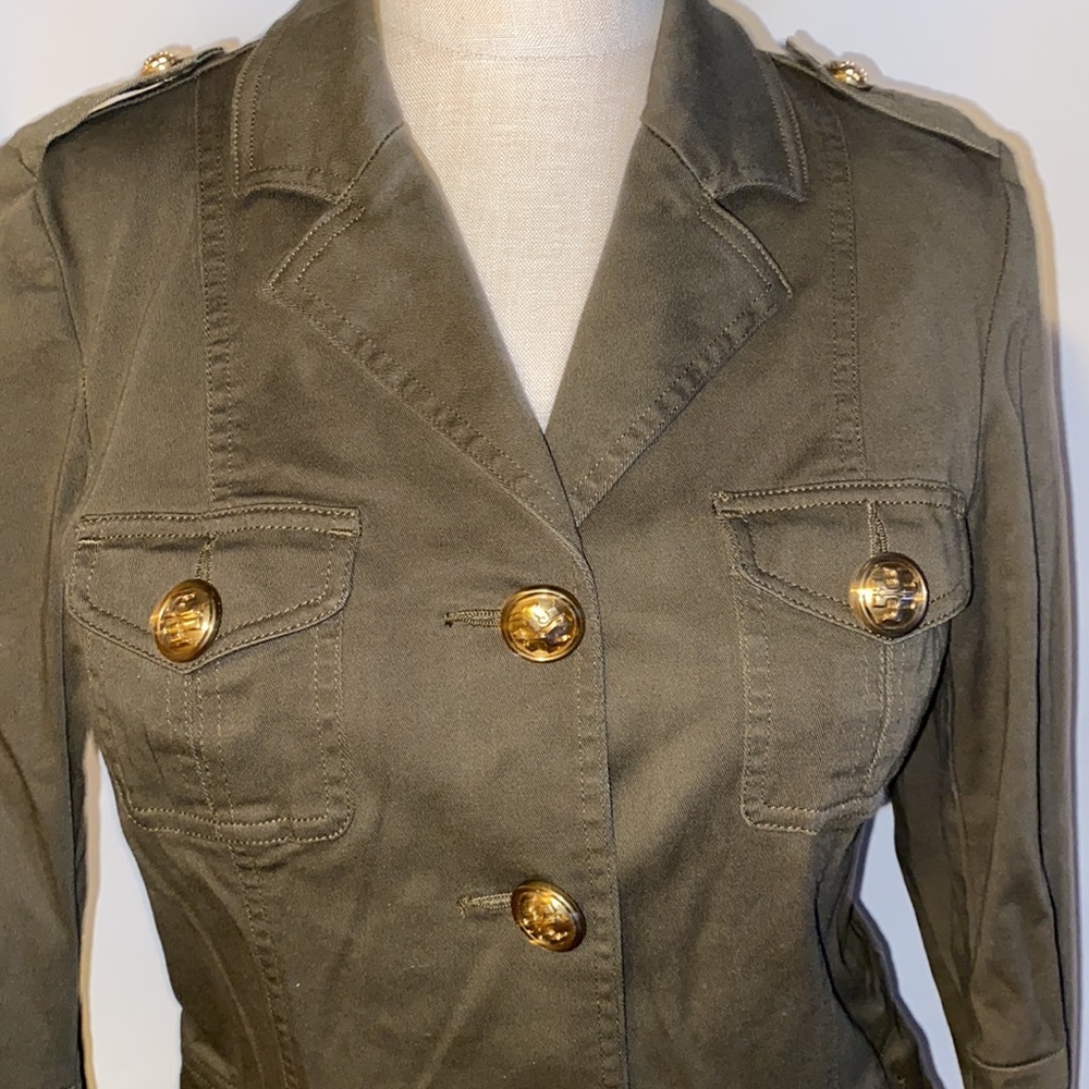 TORY Burch Army Jacket - Picture 2 of 7